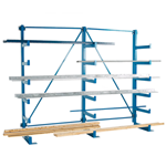 Light Duty Fixed Arm Cantilever Racks