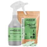 soluCLEAN Eco Anti-Viral Cleaner Pods & Trigger Spray Bottle