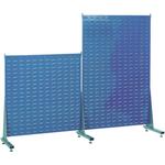Spacemaster single and double-sided freestanding louvre panels