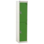 Metal Spectrum lockers designed for use in schools