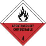 Spontaneously Combustible 4 Diamond Label
