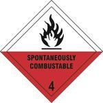 Spontaneously Combustible 4 Diamond Labels