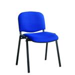 Stackable Padded Office Chairs - Pack of  4