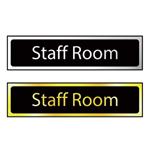 Staff Room Mini Sign