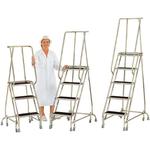 Stainless Steel Mobile Safety Steps