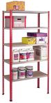 Standard Duty Just Shelving 1981mm high with 5 Shelf Levels
