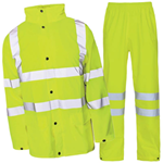 Hi Vis Stormflex Rain Jacket & Trousers