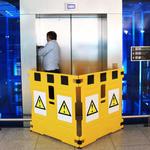 SuperGuard Safety Barrier Frames for Escalators and Moving Walkways