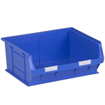 Topstore blue polypropylene small parts bin