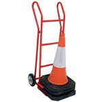 Sack truck for traffic cones