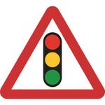 Traffic Lights Road Sign