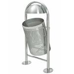 TRAFFIC-LINE Stainless Steel Litter Bin