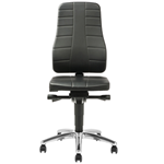 Treston Plus ESD workshop chair with faux leather upholstery