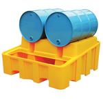 Twin Poly-Racker Horizontal Drum Storage