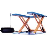 U- and E- shaped low profile scissor lift