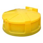 Polyethylene universal drum funnel with cover