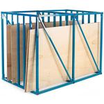 Vertical Sheet Rack with 6 compartments max 2.5m x 1.5m sheets