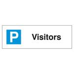 Visitors Parking Sign