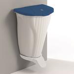 Wall Mounted 50 Litre Pedal Bin 