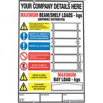 Weight Load Notices for Shelving, Racking & Mezzanines