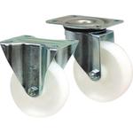 White / Black Polypropylene Castors up to 250kg capacity