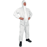 White Disposable Coverall