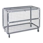 Wire Mesh Security Trolley 150kg Capacity