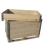 Wooden pallet collars