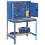 Workbench with MDF Top and Cupboard