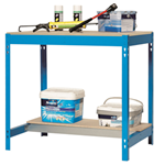 Workbench with MDF Worktop and Bottom Shelf 