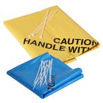 Hazardous Waste Disposal Bags with Ties - Pack of 10