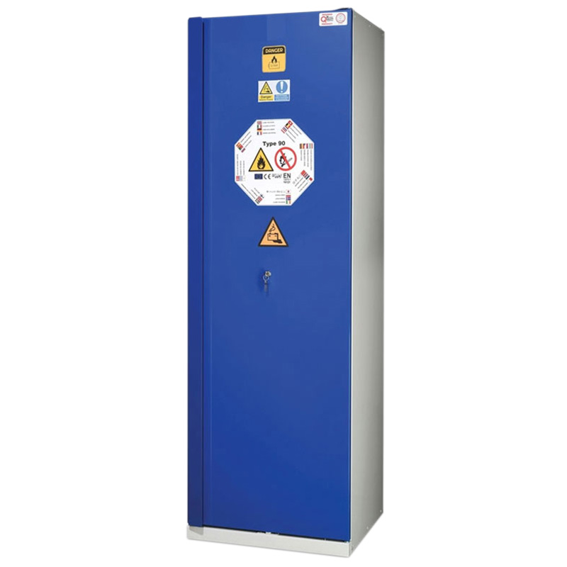 1-Door Lithium-Ion Battery Storage Cabinet - 1950 x 595 x 600mm