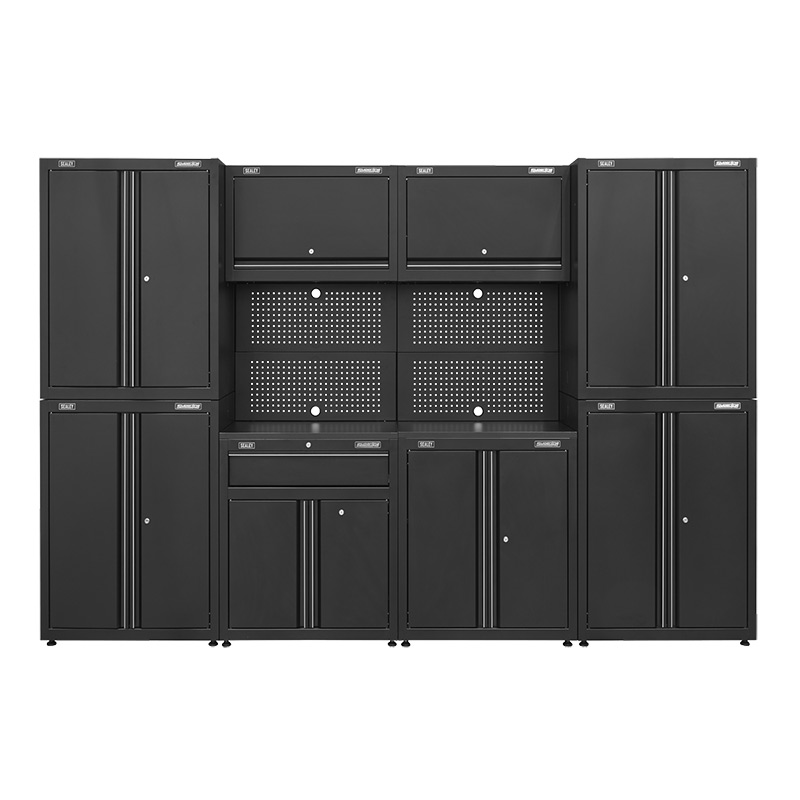10 piece Garage Storage System - 2080 x 3100 x 460 (H x W x D mm) 