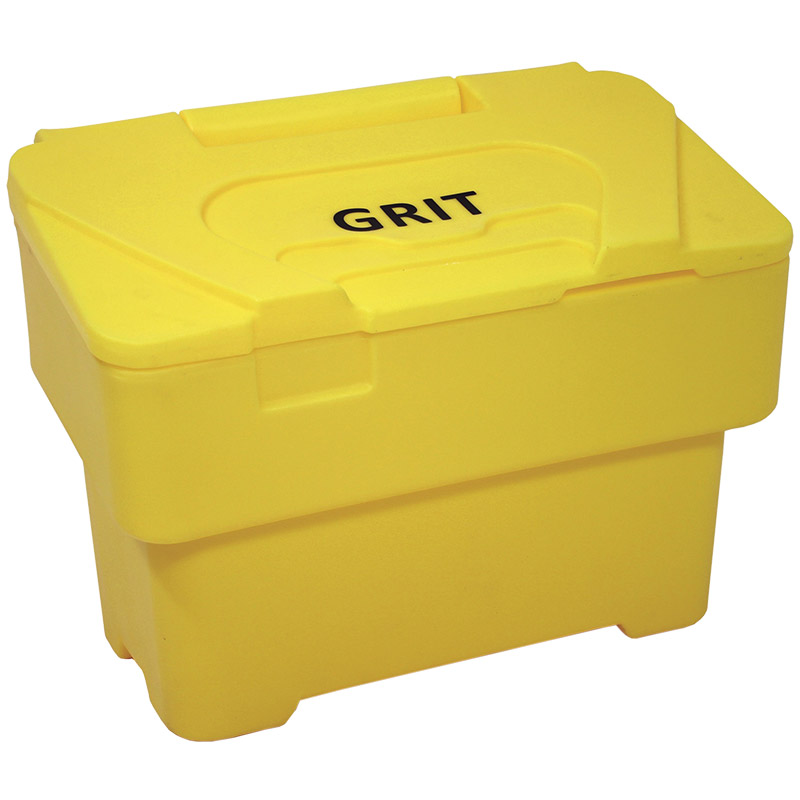 Yellow 115L Grit Bin