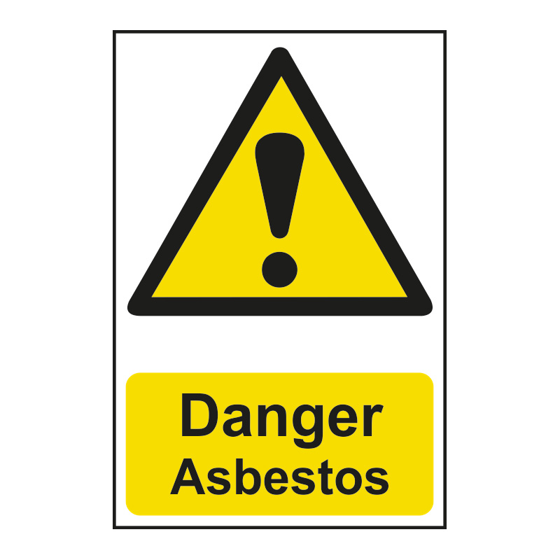 Danger Asbestos - PVC (200 x 300mm)