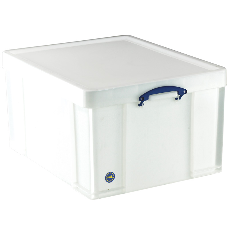 145L Really Useful Box® Extra Strong - White - 435 x 620 x 810mm