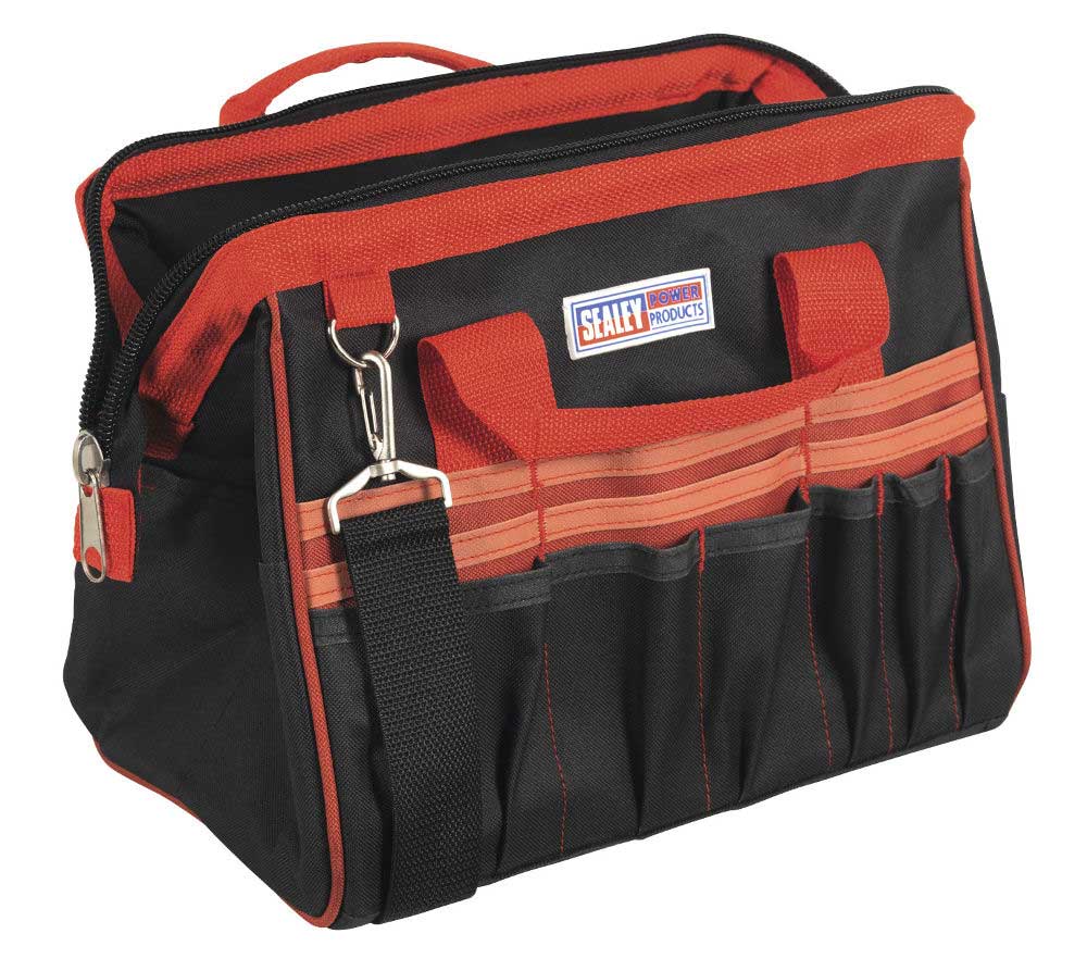 Sealey AP301 Nylon Multi-Pocket Tool Storage Bag - 255 x 300 x 200mm (H x W x D)