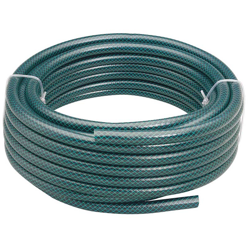 PVC Reinforced Watering Hose 12mm diameter - 15 metres long 