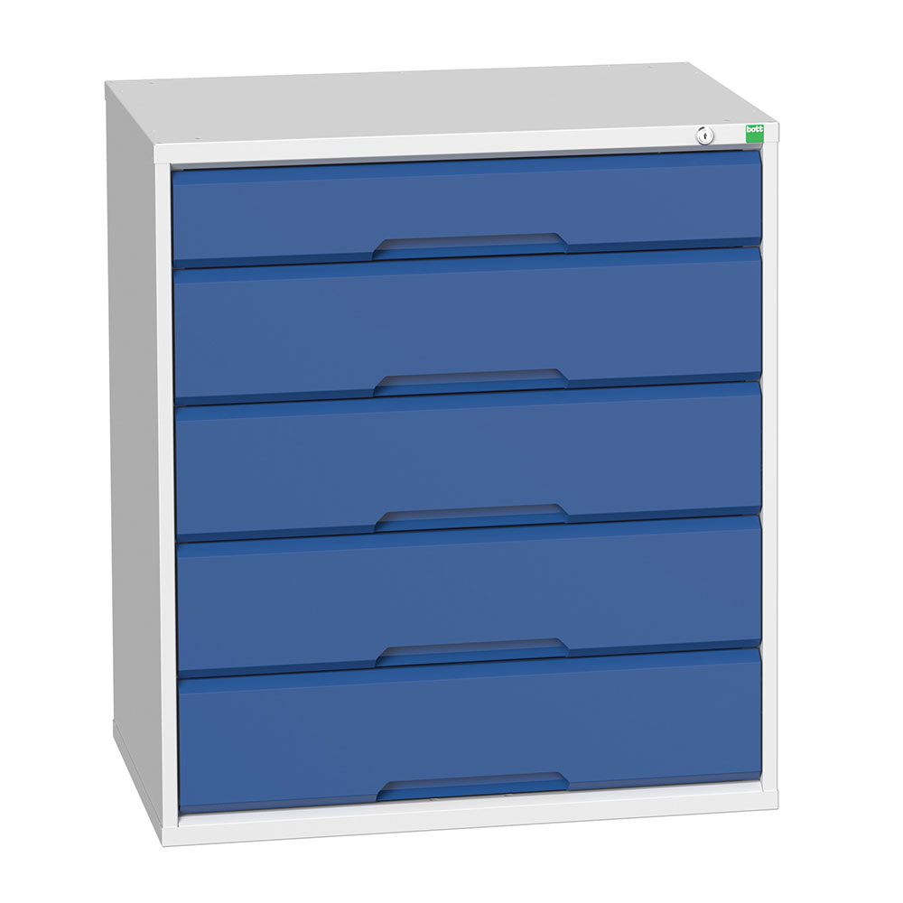 Bott Verso Steel Storage Cabinet - 7 drawers - 900 x 800 x 550mm