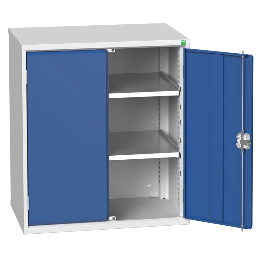 Bott Verso Freestanding Steel Cupboard with 2 Shelves - 900 x 800 x 550mm