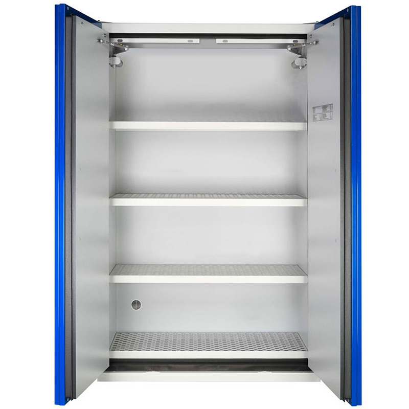 2-Door Lithium-Ion Battery Storage Cabinet - 1950 x 1200 x 600mm 