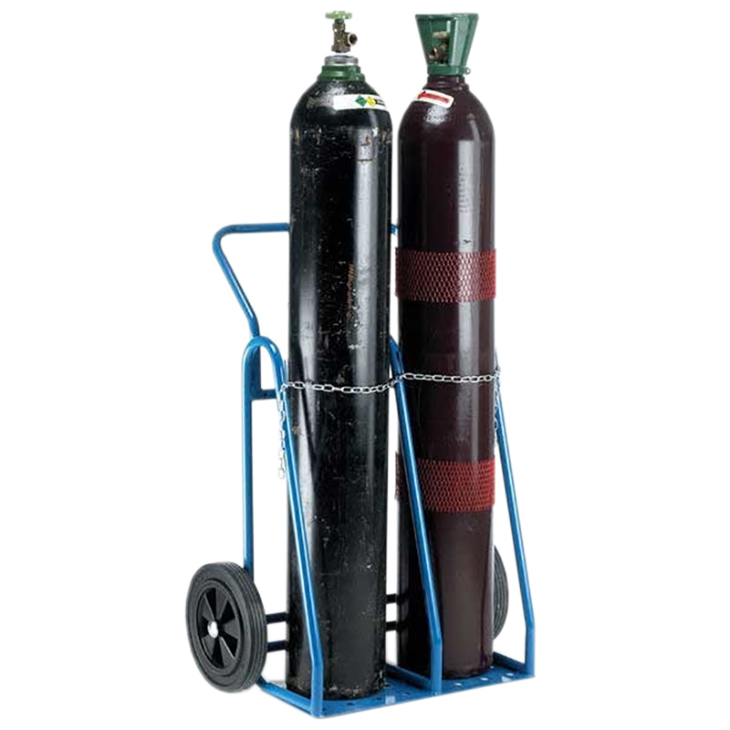 2 Wheel Oxygen Acetylene Double Cylinder Truck