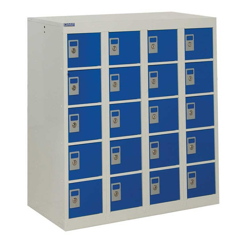 20 Door Personal Effects Storage Locker - 915h x 915w x 380d