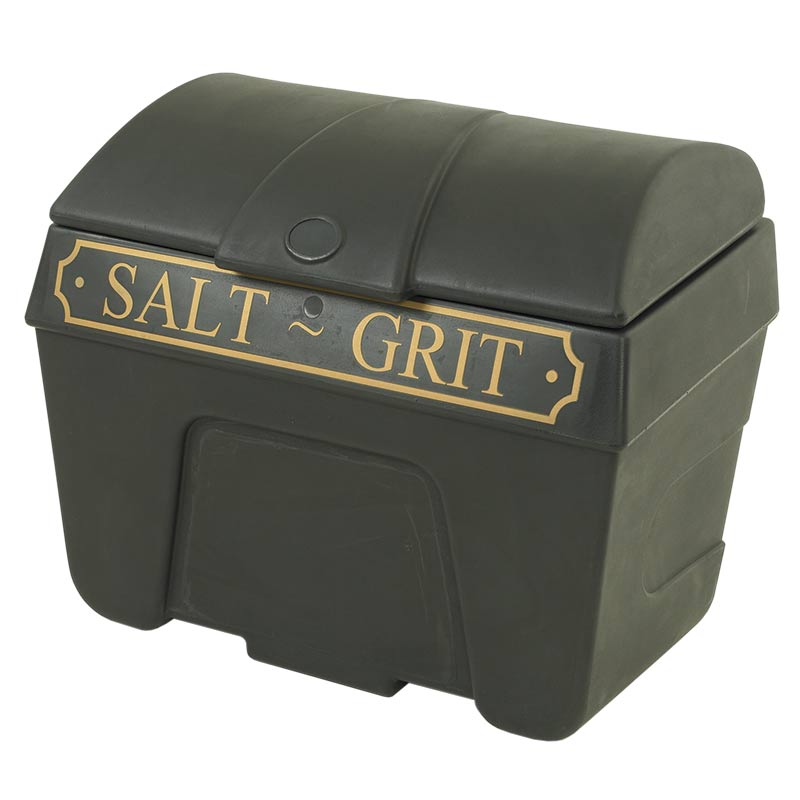 200L Black & Gold Victoriana Grit Bin (no hopper or lock)