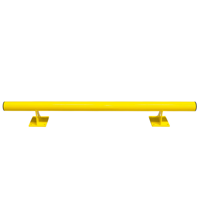 BLACK BULL Raised Collision Protection Bar - Indoor Use - 200 x 1500mm - Yellow