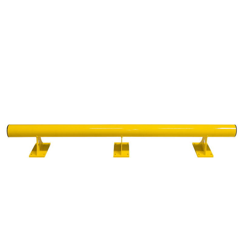 BLACK BULL Raised Collision Protection Bar - Indoor Use - 200 x 2000mm - Yellow