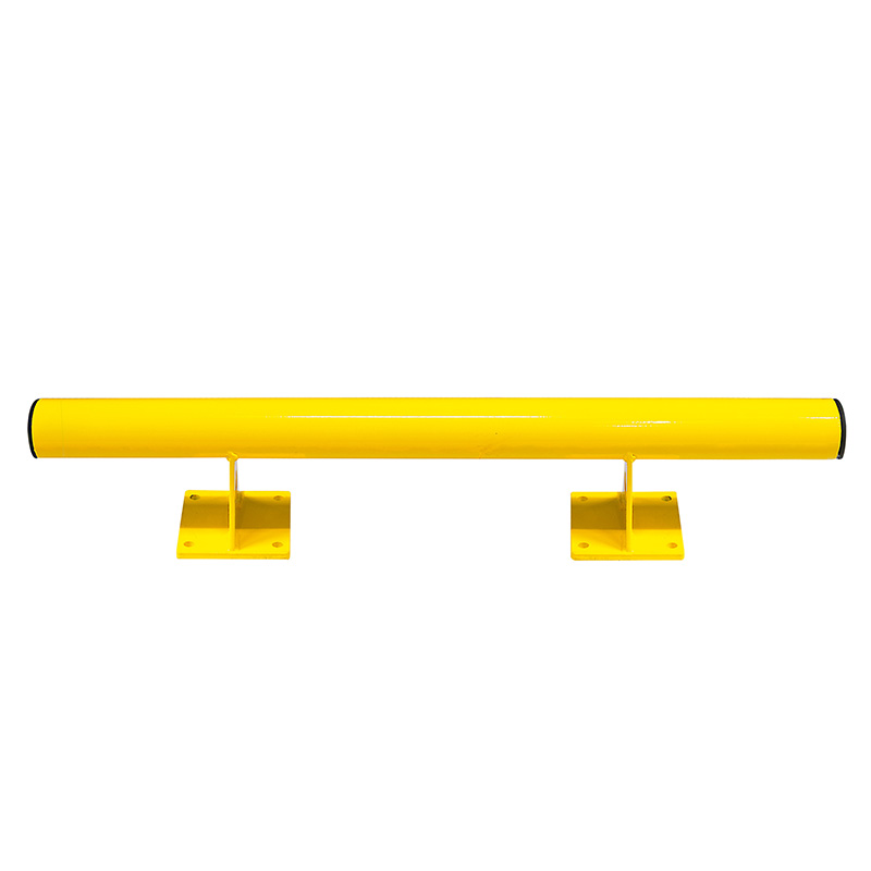 BLACK BULL Raised Collision Protection Bar - Indoor Use - 200 x 1000mm - Yellow