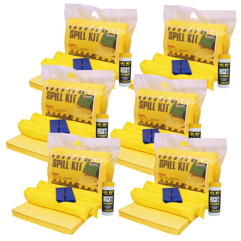 20L Chemical Spill Kits - pack of 6