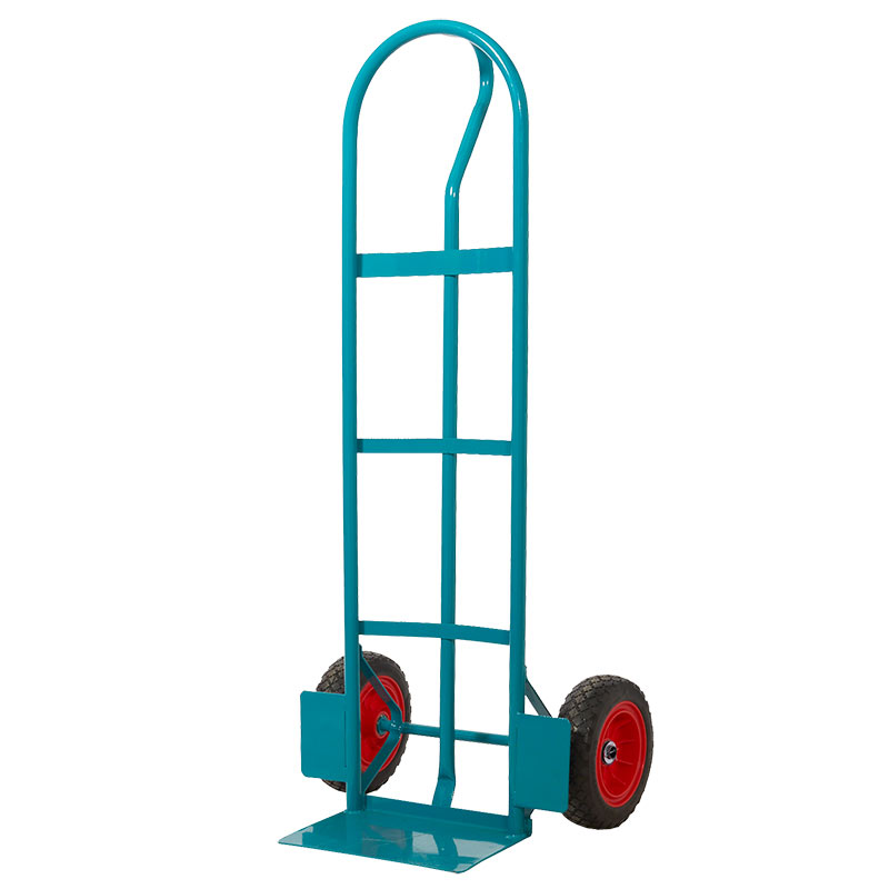 250kg heavy-duty sack truck with P-handle and wheel guards