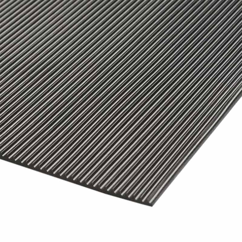 Standard Fine Fluted Rubber Matting - 3mm thick 10m x 900mm
